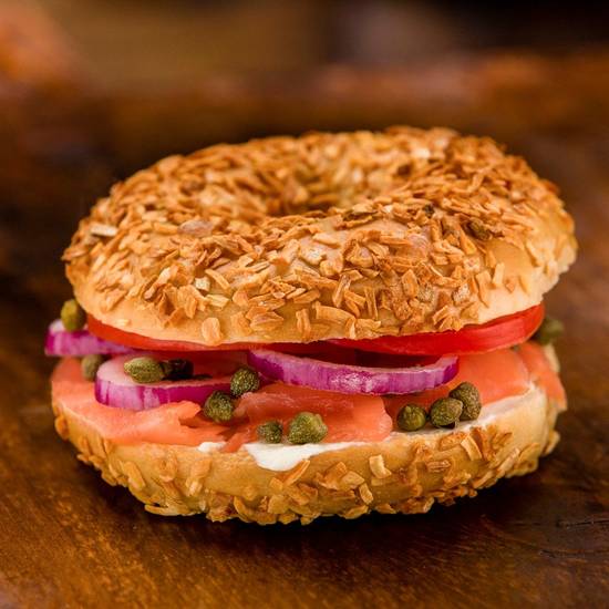 Order Lox & Cream Cheese food online from Old School Bagel Cafe store, Oklahoma City on bringmethat.com