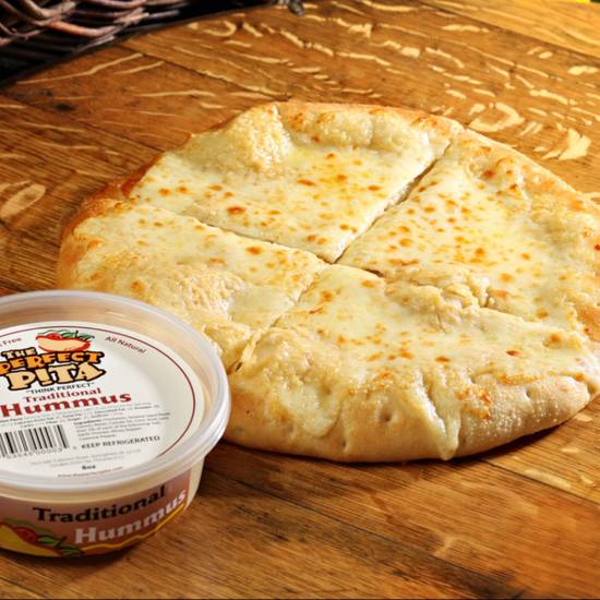 Order Hummus Pizza food online from Perfect Pita store, Greenbelt on bringmethat.com