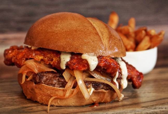 Order Holy Double food online from Holy Schnitzel store, Aventura on bringmethat.com