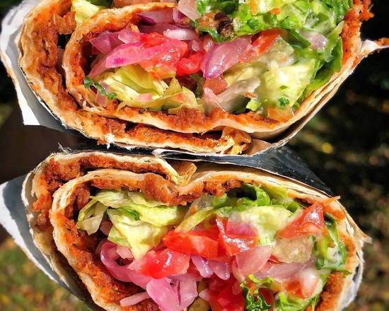 Order Lahmacun Wrap food online from Vegan Community Kitchen store, Apex on bringmethat.com