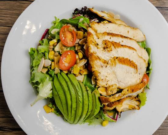 Order Chicken Corn and Avo Salad food online from 33 Taps store, Los Angeles on bringmethat.com
