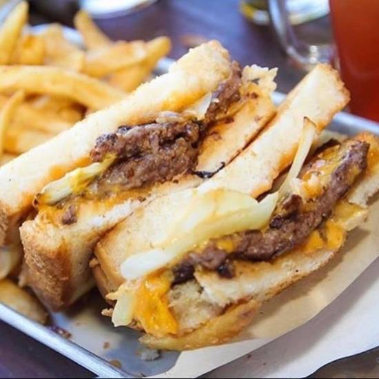 Order Midtown Melt Burger food online from Barwest store, Sacramento on bringmethat.com
