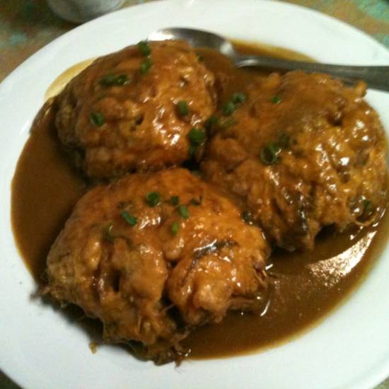 Order 57. Shrimp Egg Foo Young food online from Excel Chinese Restaurant store, South Chesterfield on bringmethat.com
