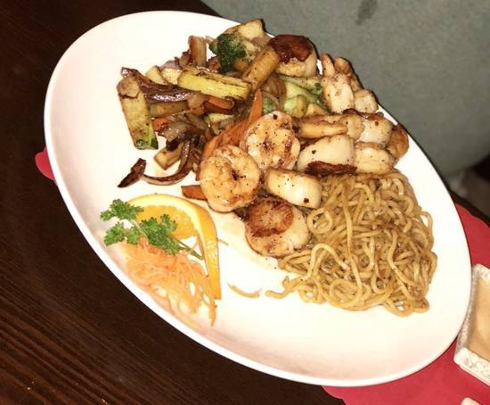 Order Hibachi Grilled Scallop and Shrimp         food online from Sushi Bear Sushi & Grill store, Jacksonville on bringmethat.com