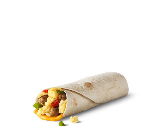 Order Sausage Burrito food online from Mcdonald® store, SHORELINE on bringmethat.com