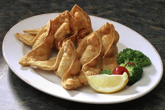 Order Crab Rangoon (6 pcs) food online from gk mongolian bbq store, Lodi on bringmethat.com