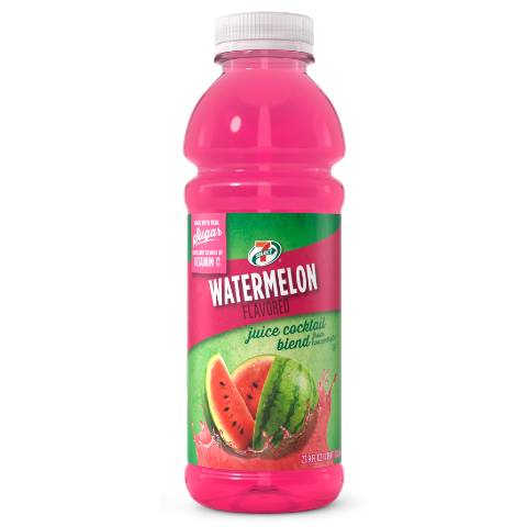 Order 7-Select Watermelon Juice 23.9oz food online from 7-Eleven store, Houston on bringmethat.com