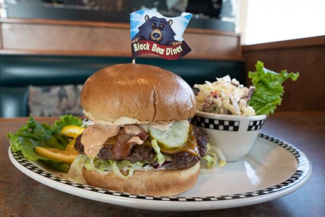 Order Bacon & Cheddar Burger food online from Black Bear Diner store, Murrieta on bringmethat.com