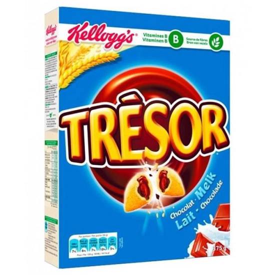 TRESOR  CHOCOLAT AU LAIT 410G