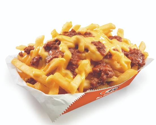 Order Chili Cheese Fries food online from A&W Restaurant store, Aurora on bringmethat.com