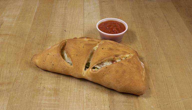 Order Angus Steak Calzone food online from Amato's store, Portland on bringmethat.com