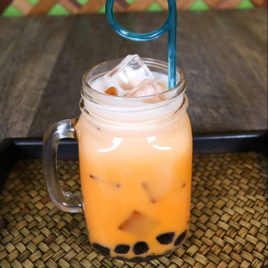 Order Thai Iced Tea with Soy Milk food online from Vegan House store, Phoenix on bringmethat.com