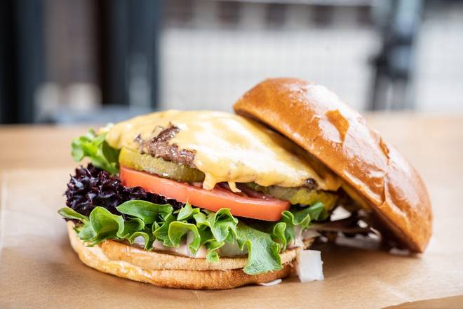 Order CLASSIC CHEESEBURGER food online from Bopngrill store, Chicago on bringmethat.com