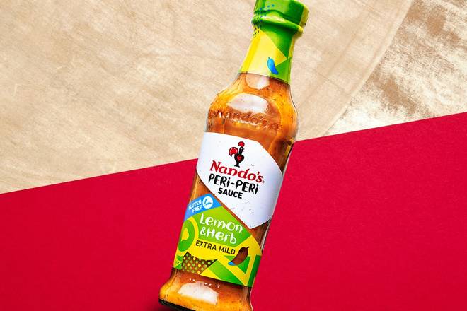 Order Bottle Sauce Lemon Herb food online from Nando's Peri-Peri store, College Park on bringmethat.com