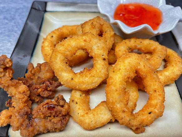 Order A.10 Calamari food online from E & T Thai Food store, Lone Tree on bringmethat.com