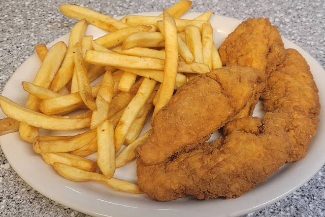 Order Chicken Strip Dinner (4) food online from Fleetwood diner store, Ann Arbor on bringmethat.com