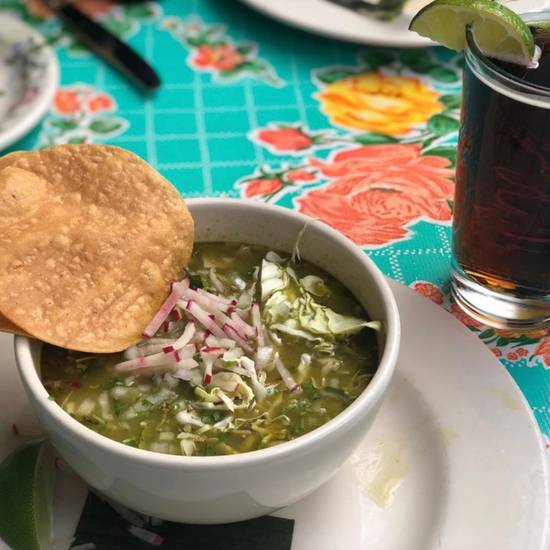 Order Pozole Verde food online from El Camino store, Seattle on bringmethat.com