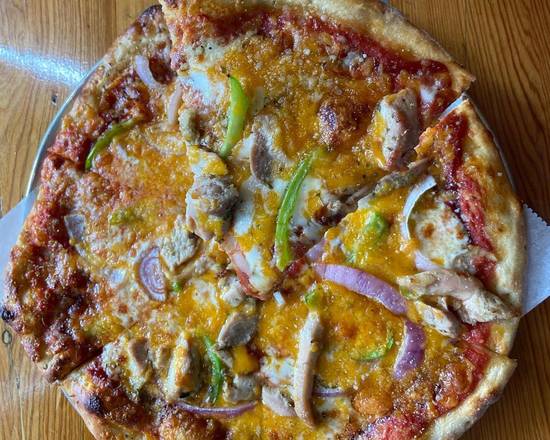 Order BBQ Chicken Pizza food online from Mid City Pizza store, New Orleans on bringmethat.com