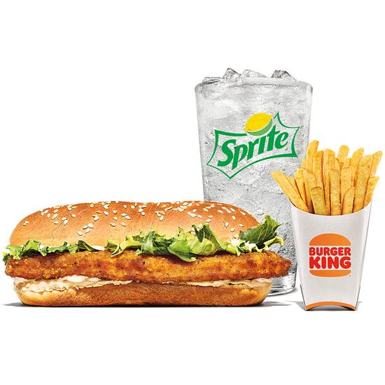 Order Original Chicken Sandwich Meal food online from Burger King store, Morris on bringmethat.com