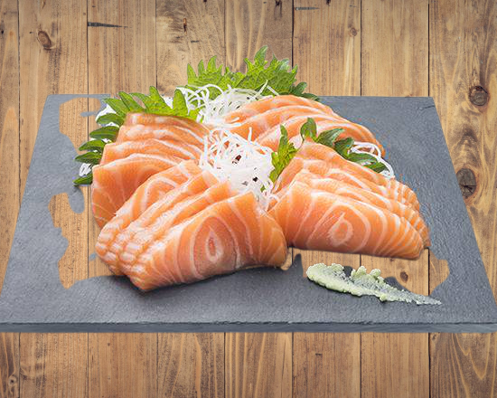 Sashimi saumon