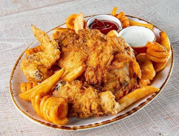 Order Honey Crispy Fried Chicken food online from Big Mama & Papa Pizzeria store, Northridge on bringmethat.com