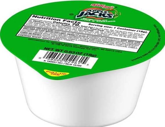Order Kellogg's & General Mills Cereal 0.63 oz Apple Jacks Apple Jacks food online from Turbo Merce store, Alpharetta on bringmethat.com