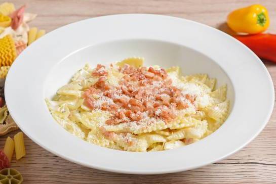 Tagliatelle carbonara
