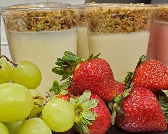Order Yogurt Parfait with Granola food online from Long Island Bagel Cafe store, Bellmore on bringmethat.com