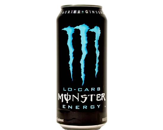 Order Monster Energy Lo-Carb 16 oz food online from Trumbull Super Stop store, Trumbull on bringmethat.com