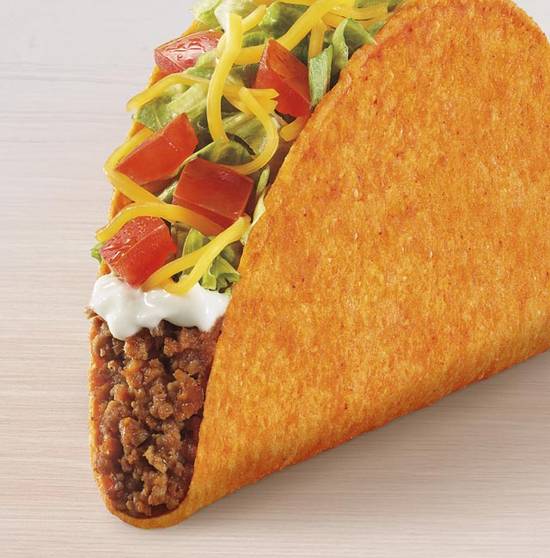 Order Nacho Cheese Doritos® Locos Tacos Supreme® food online from Taco Bell store, Athens on bringmethat.com