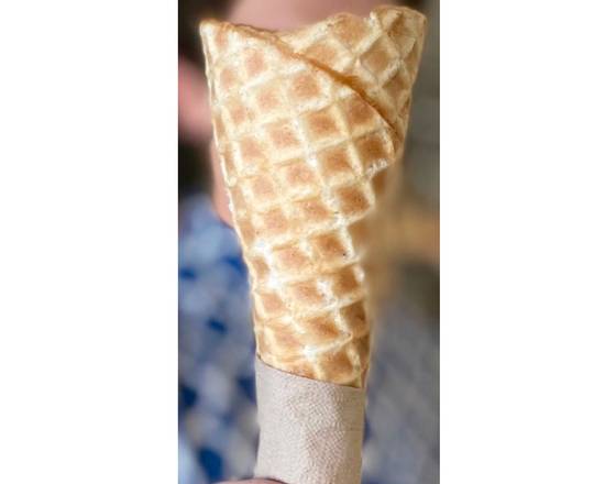 Order House Made Waffle Cone  food online from High Point Creamery store, Denver on bringmethat.com