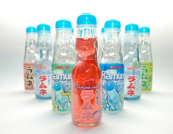 Order Japanese Soda (Ramune) food online from Domoishi-Hilltop store, Virginia Beach on bringmethat.com