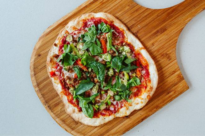 Order Meatless Lovers Pizza food online from Pyro's Fire Fresh Pizza store, Olive Branch on bringmethat.com