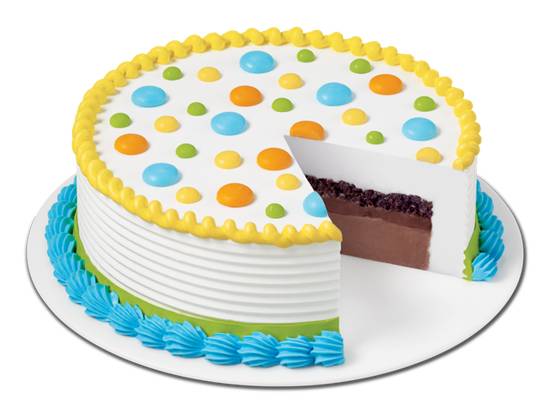 Order Traditional Round Cake - DQ® Cake - 10" food online from Dairy Queen store, Kankakee on bringmethat.com