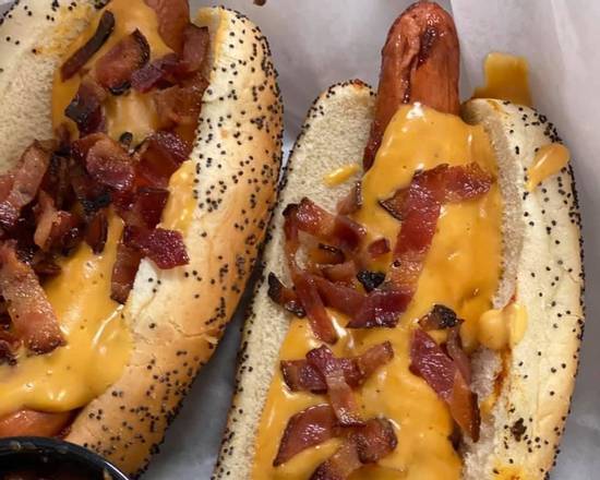 Order Bacon Cheese Dogs food online from Barrel Junction store, Shaler Township on bringmethat.com