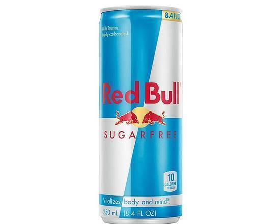 Order Redbull Sugar Free (8.4 oz) food online from Barzotto store, Palo Alto on bringmethat.com