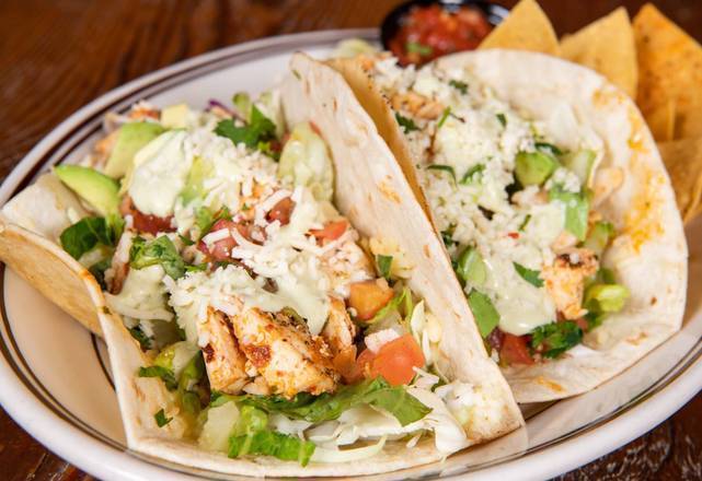 Order Chicken Tacos food online from Crooked Pint Ale House store, Fargo on bringmethat.com