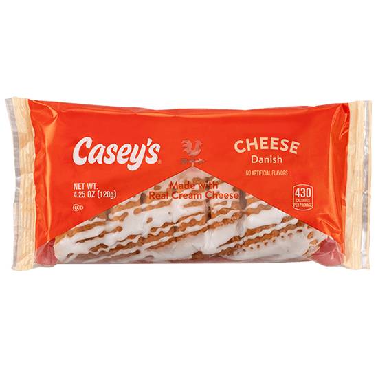 Order Casey's Cream Cheese Danish 4.25oz food online from Casey store, Carter Lake on bringmethat.com