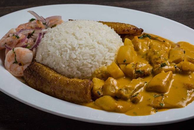 Order Guatita con Camarones food online from El Guayaquileno Restaurant store, Elmhurst on bringmethat.com