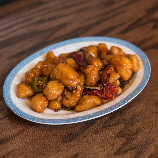 Order Orange Peel Chicken food online from Emperor's Choice Restaurant store, Chicago on bringmethat.com