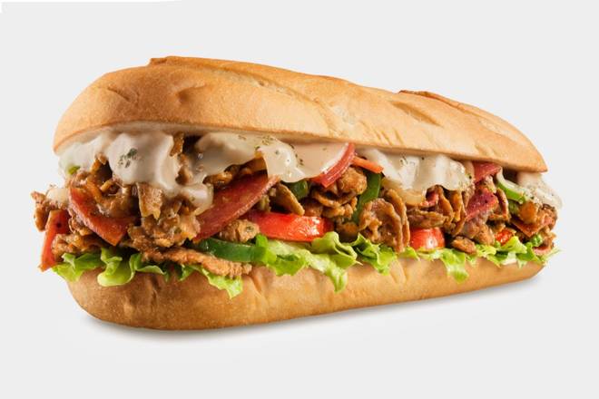 Order PEPPERONI CHEESESTEAK food online from Charleys Cheesesteaks store, San Diego on bringmethat.com