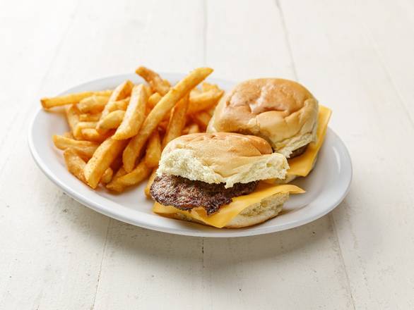 Order KID MINI CHEESEBURGERS food online from Gator's Dockside store, Gainesville on bringmethat.com