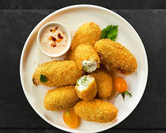 Order Jalapeno Poppers food online from The Burger Sizzle store, Saint Clair Shores on bringmethat.com