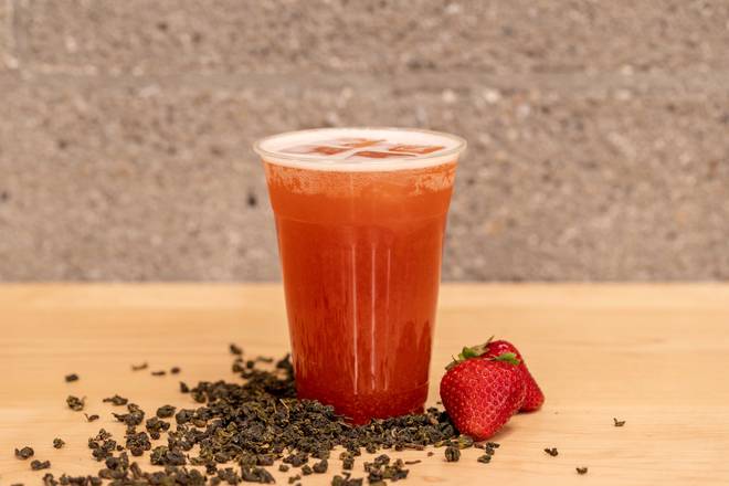 Order Strawberry Peach Oolong 草莓白桃乌龙 food online from One Plus store, Berkeley on bringmethat.com
