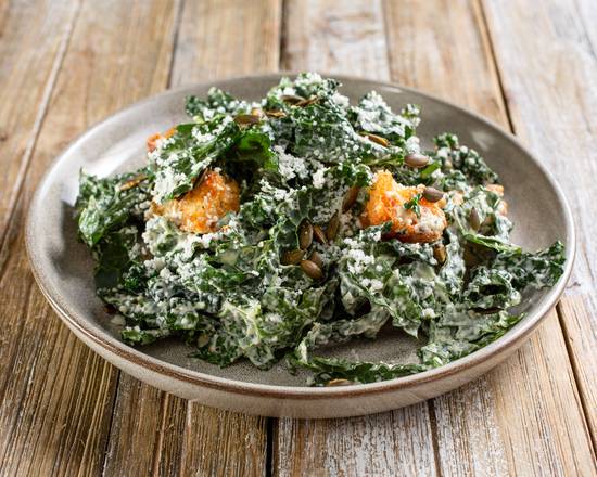 Order Kale Caesar food online from Haven Craft Kitchen + Bar store, Orange on bringmethat.com