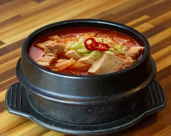Order Kimchi Jjigae Soup food online from Danji Korean Restaurant store, Centreville on bringmethat.com