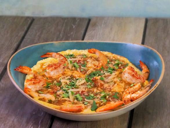 Order Lousiana Cajun Shrimp and Grits food online from Margaritaville - Front Beach Rd store, Panama City Beach on bringmethat.com