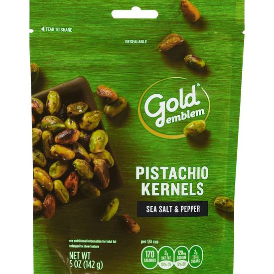 Order Gold Emblem Sea Salt & Pepper Pistachio Kernels, 5 OZ food online from Cvs store, SUNNYVALE on bringmethat.com