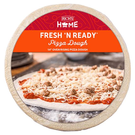 Order Fresh 'N Ready Frozen Oven Rising Sheeted Pizza Dough 14in 24oz food online from Everyday Needs by Gopuff store, Tampa on bringmethat.com