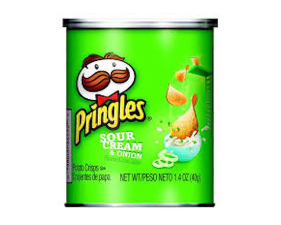Order Pringles Sour Cream & Onion 1.4oz food online from George's Market store, San Francisco on bringmethat.com